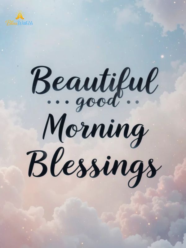 Beautiful Good Morning Blessings