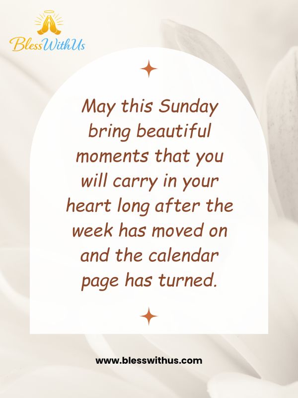 BEAUTIFUL SUNDAY BLESSINGS