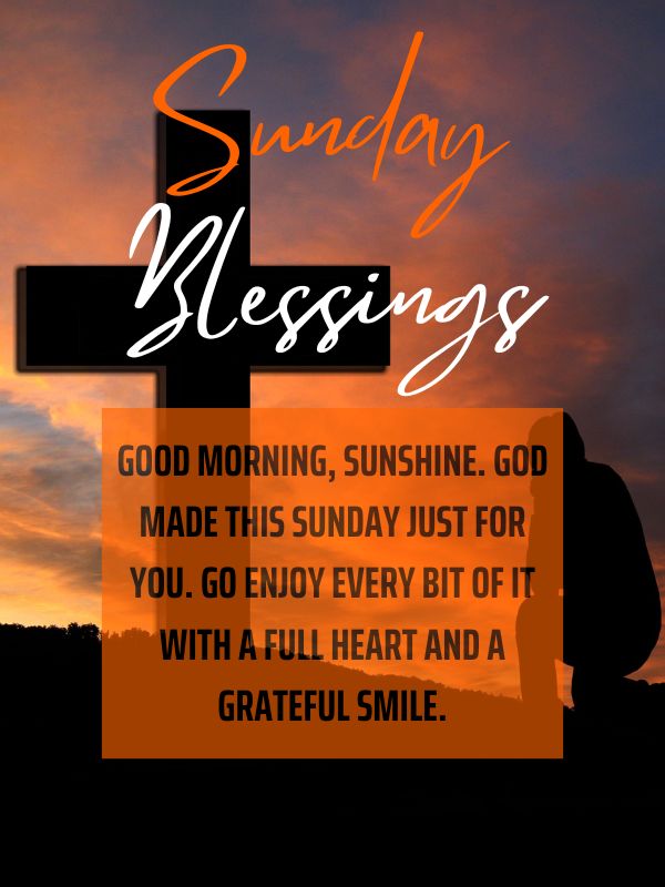 Cute Sunday Morning Blessings