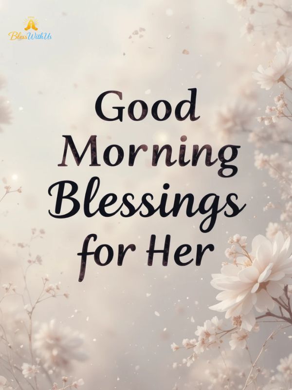 Good Morning Blessings for Her