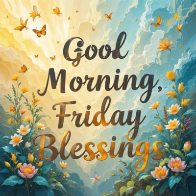Good Morning, Friday Blessings