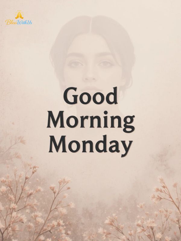 Good Morning Monday Blessings Black Woman