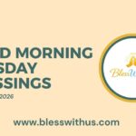 Good Morning Tuesday Blessings