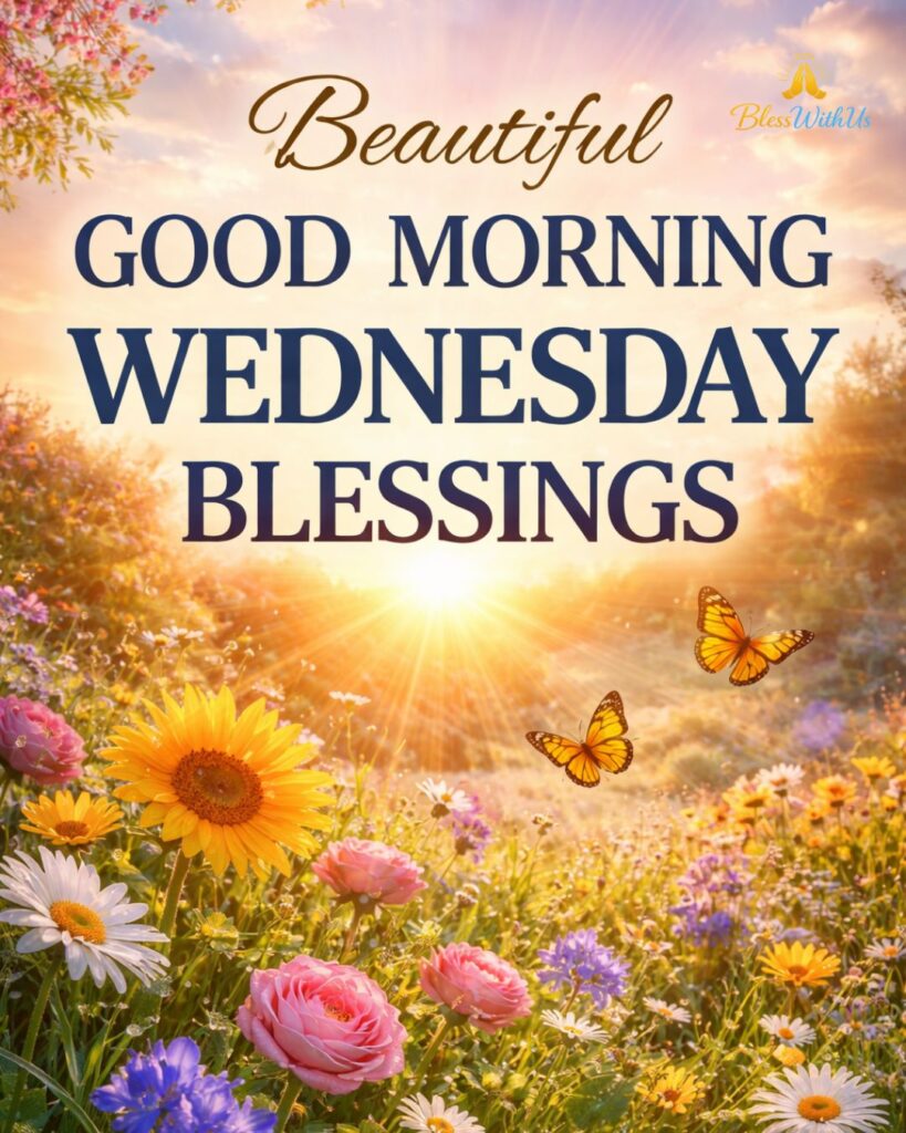 GOOD MORNING WEDNESDAY BLESSINGS