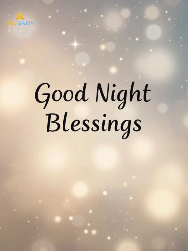 Good Night Blessings GIF