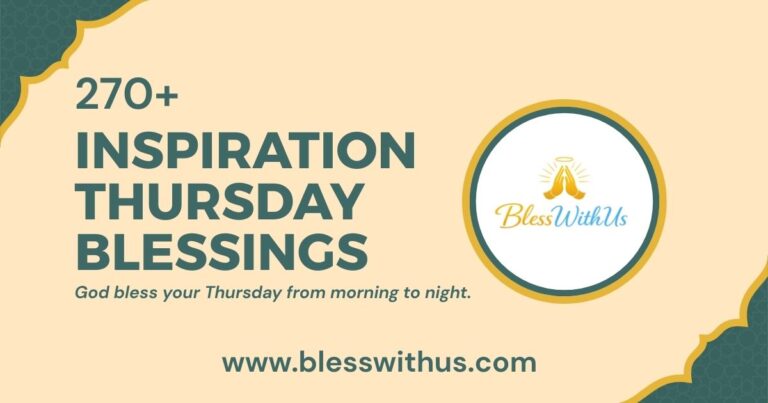 Inspiration Thursday Blessings