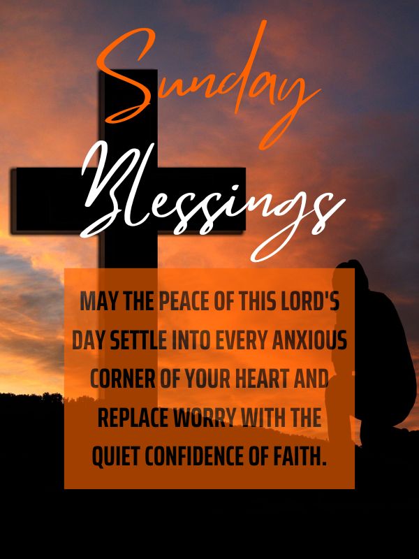 Inspirational Sunday Morning Blessings