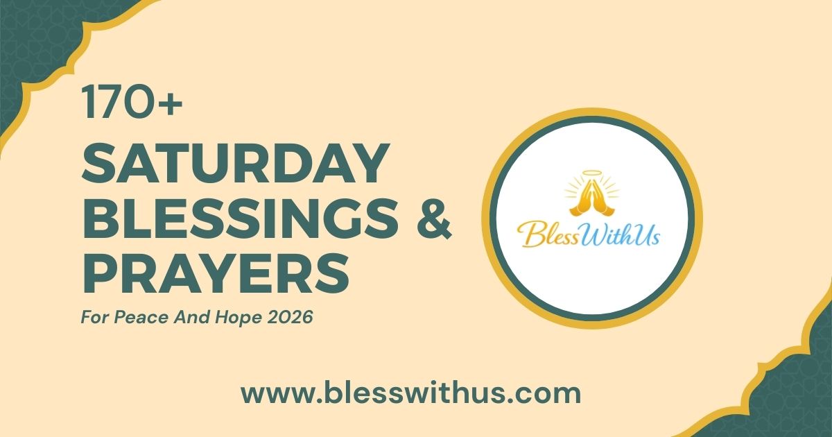 Saturday Blessings