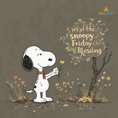 Snoopy Friday Blessings