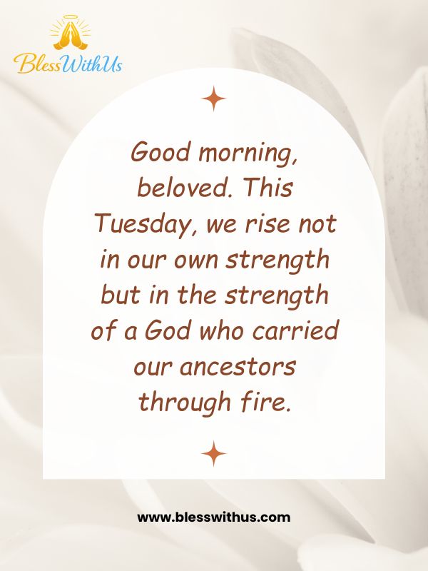 African American Good Morning Tuesday Blessings
