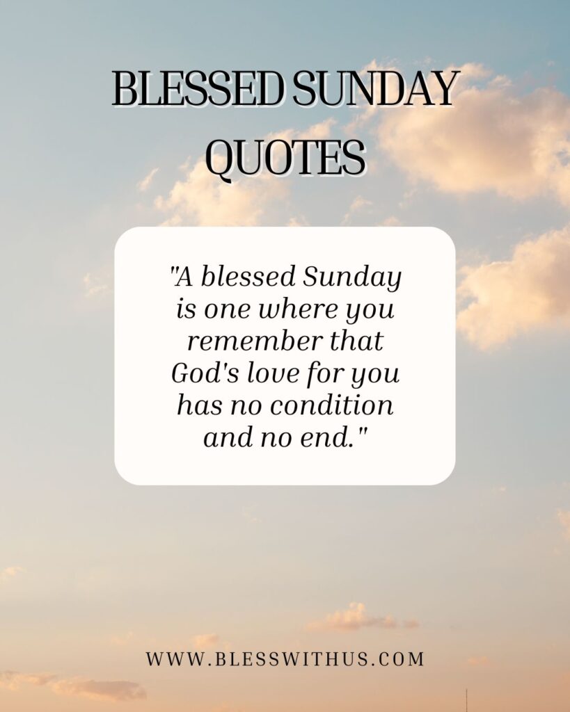 Blessed Sunday Quotes