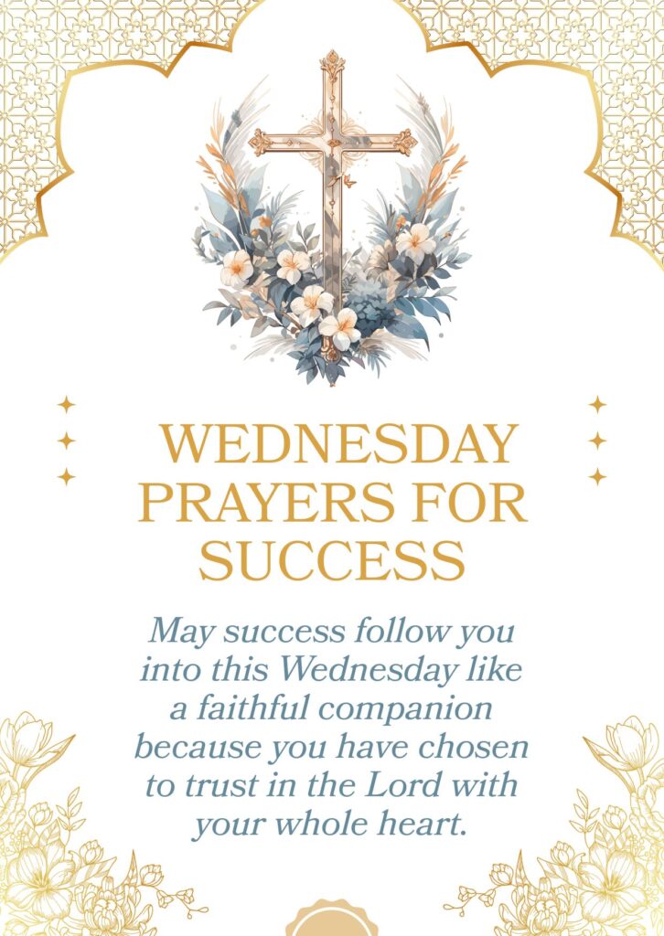 Encouragement Wednesday Prayers For Success