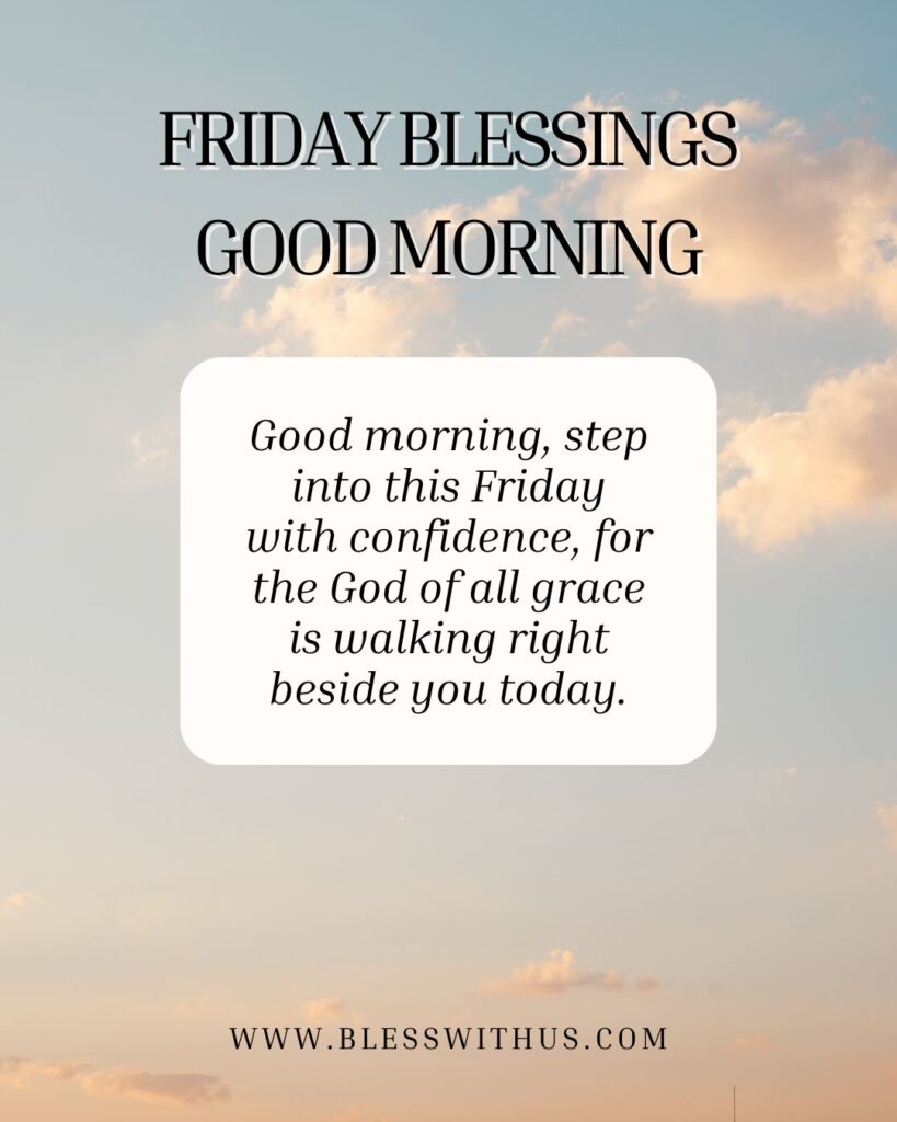 Friday Blessings Good Morning