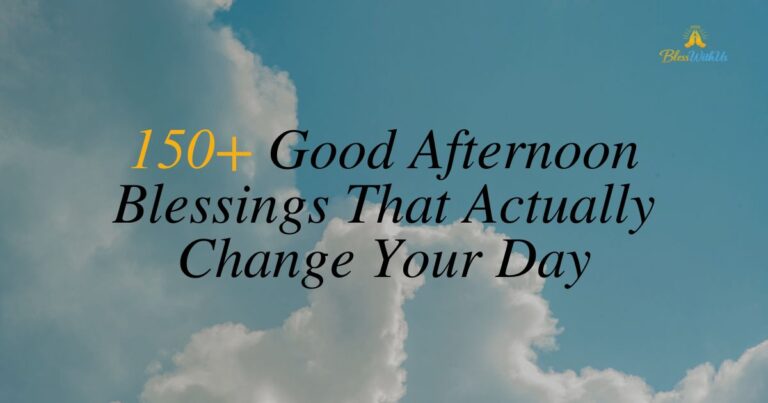 Good Afternoon Blessings
