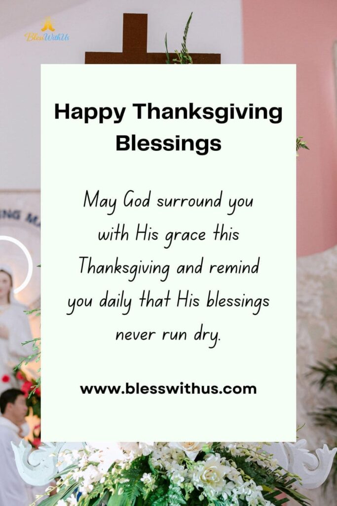 Happy Thanksgiving Blessings