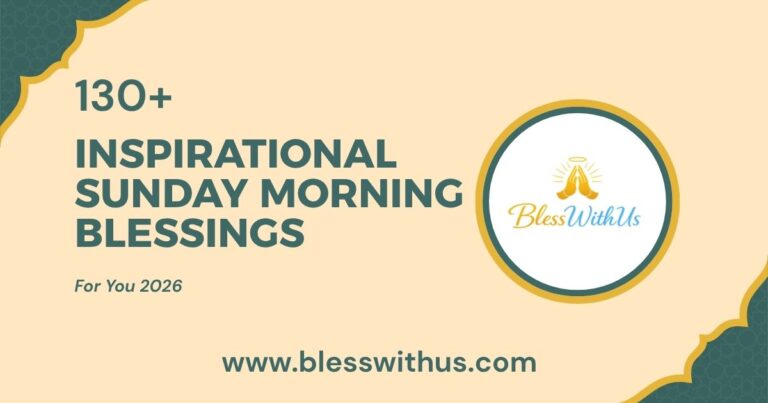 Sunday Morning Blessings For You