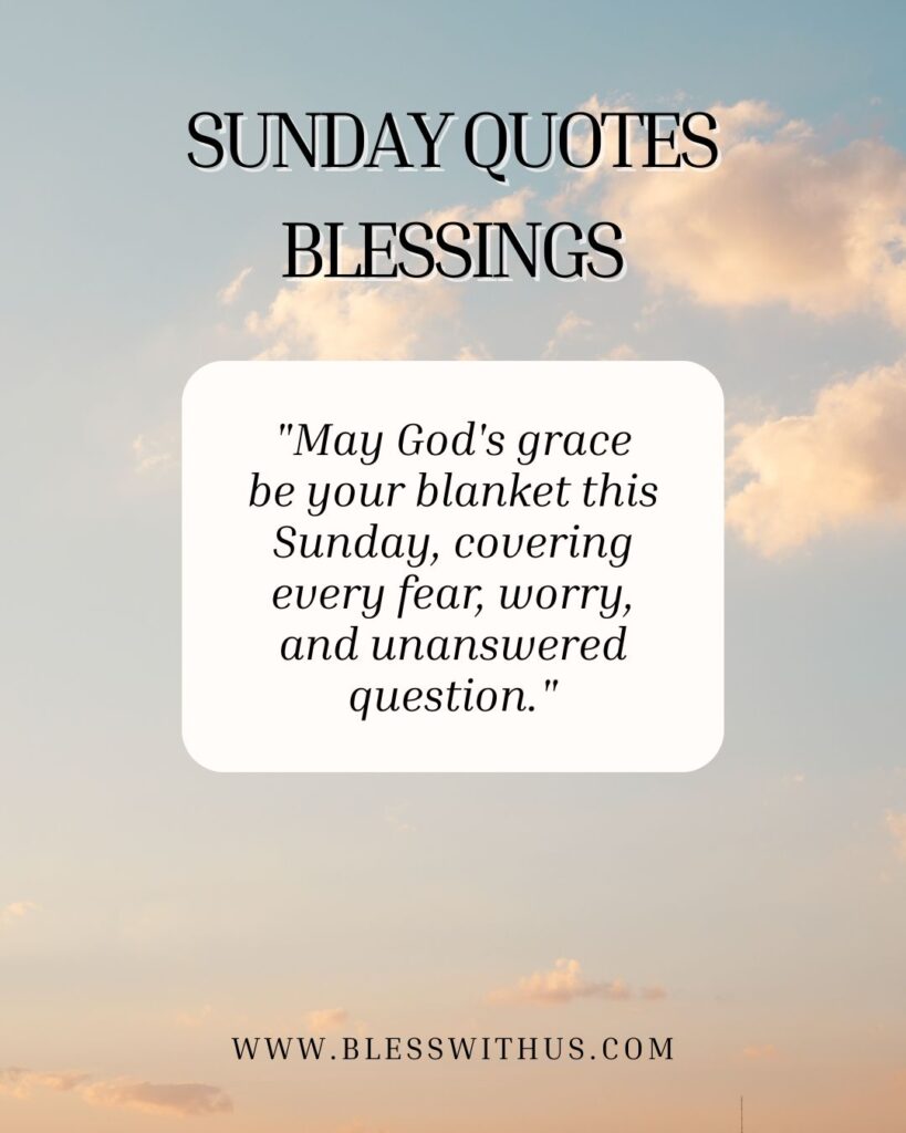 Sunday Quotes Blessings