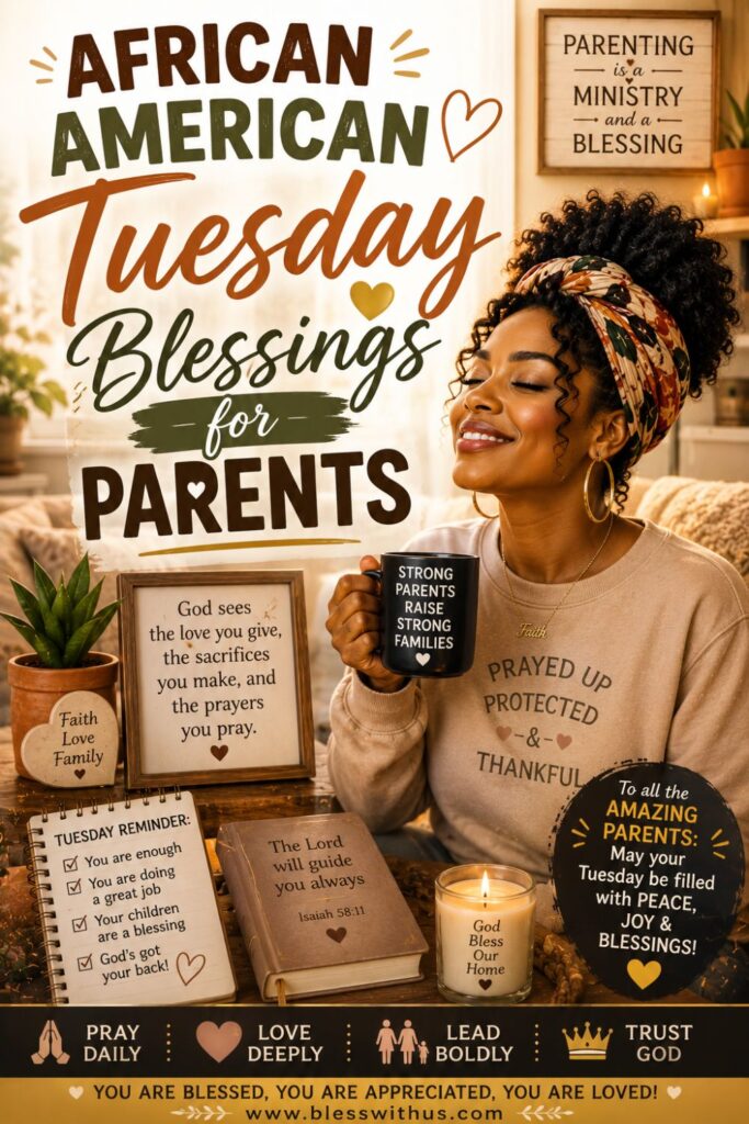 African American Tuesday Blessings for Parents