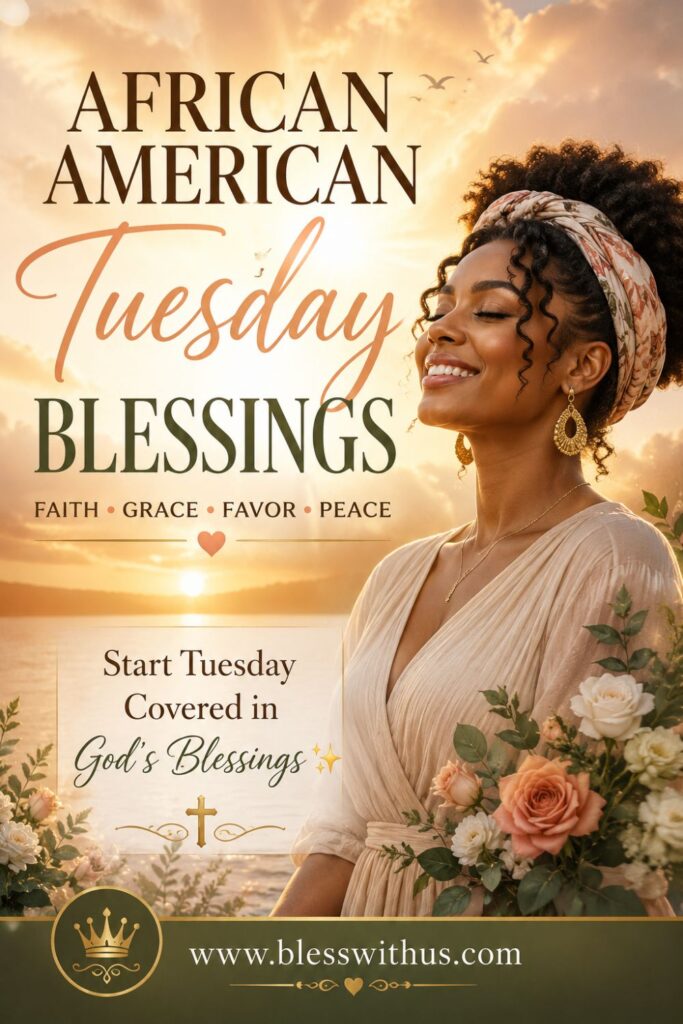 African American Tuesday Blessings Images