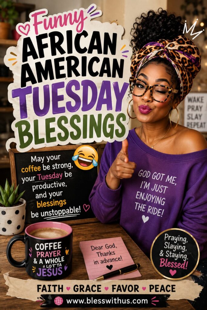 Funny African American Tuesday Blessings