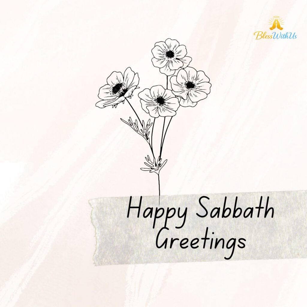 Happy Sabbath Greetings