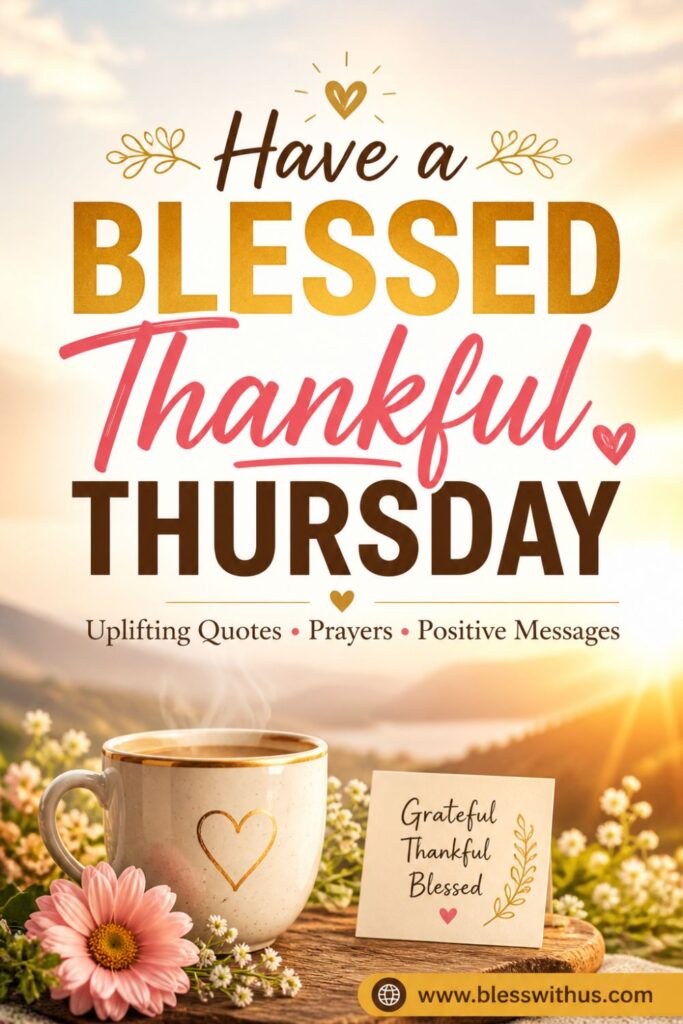 Have a Blessed Thankful Thursday