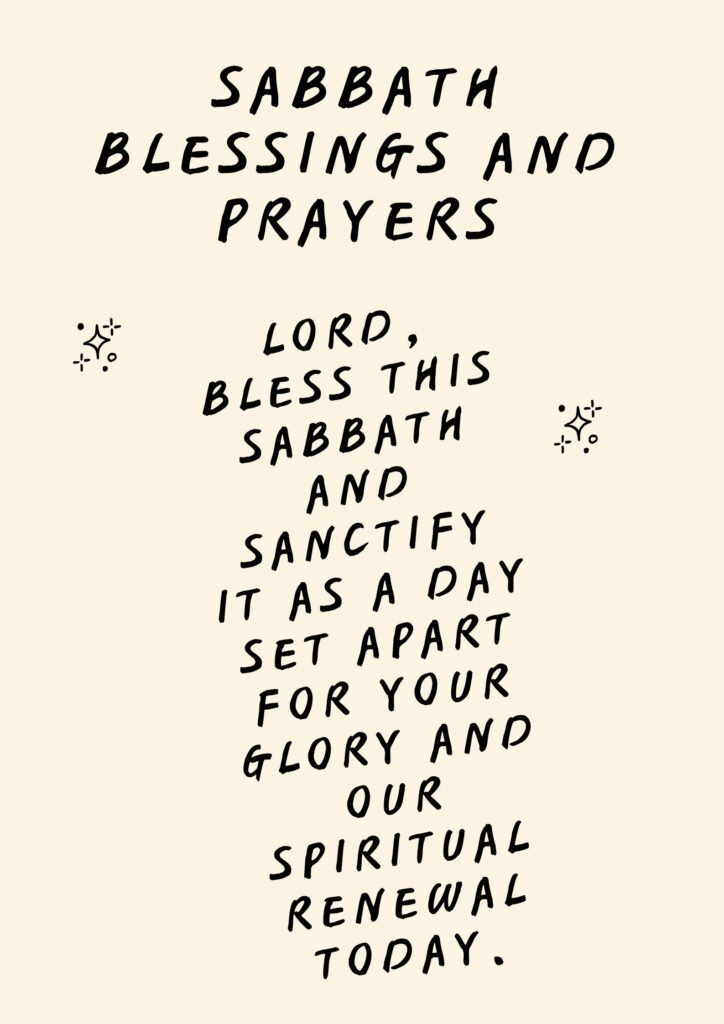Sabbath Blessings and Prayers