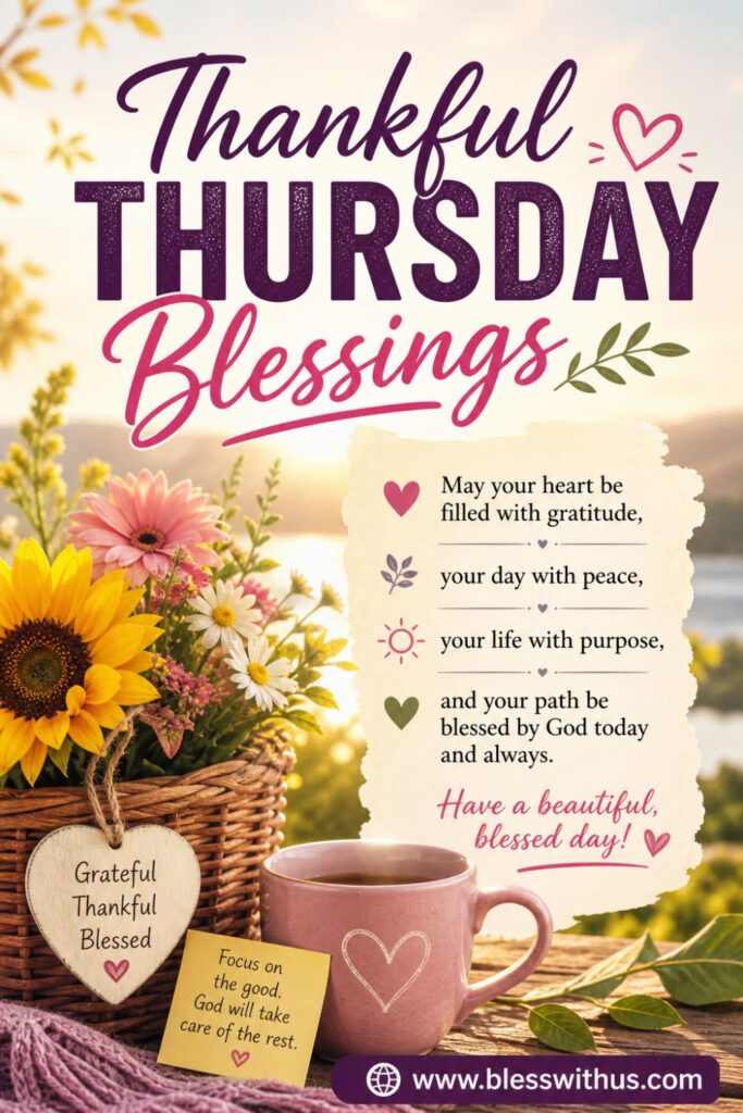 Thankful Thursday Blessings