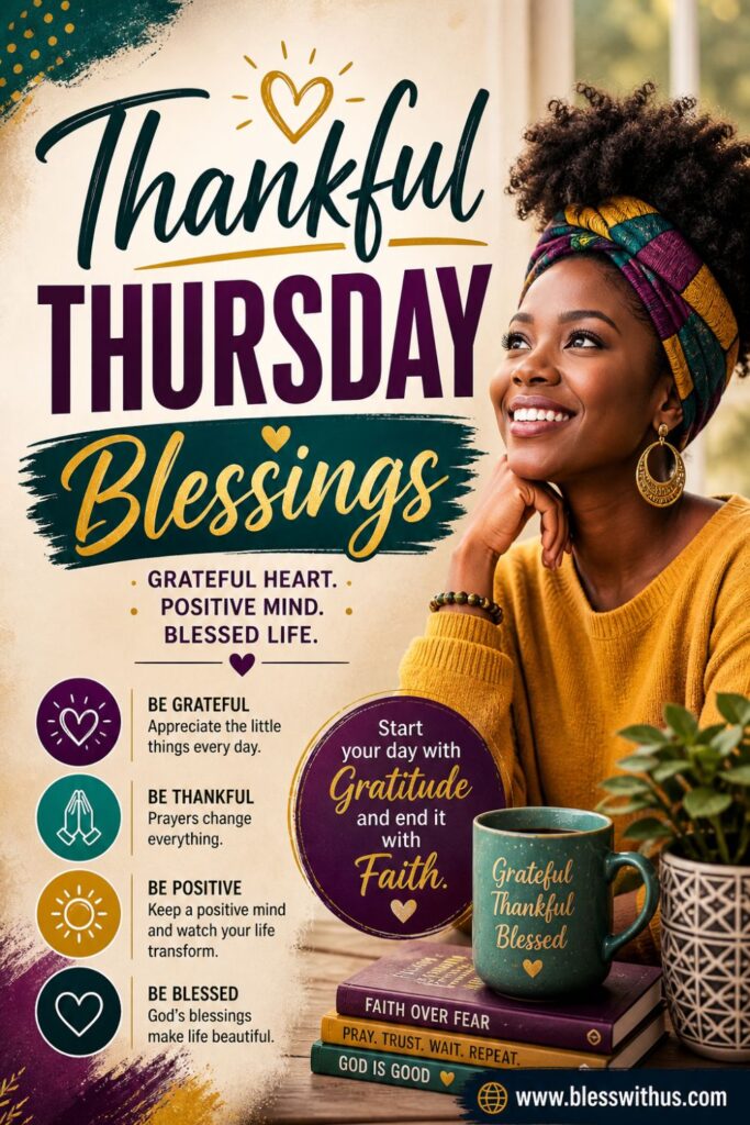 Thankful Thursday Blessings African American