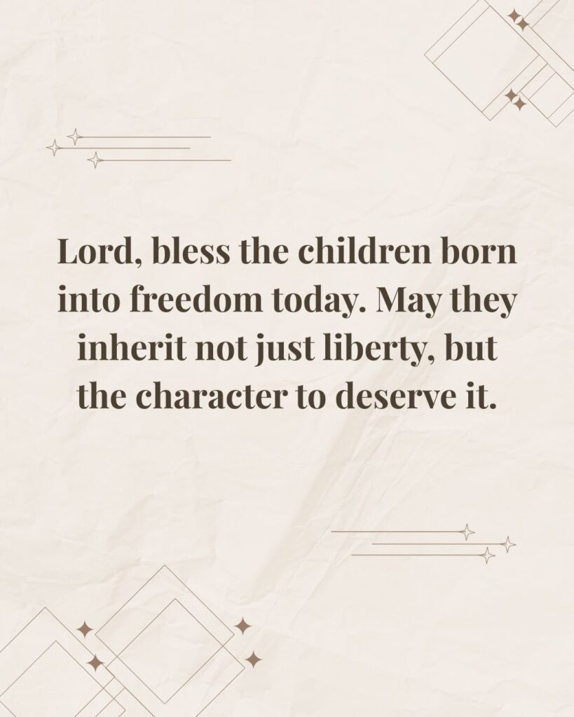 4th of July Prayers and Blessings