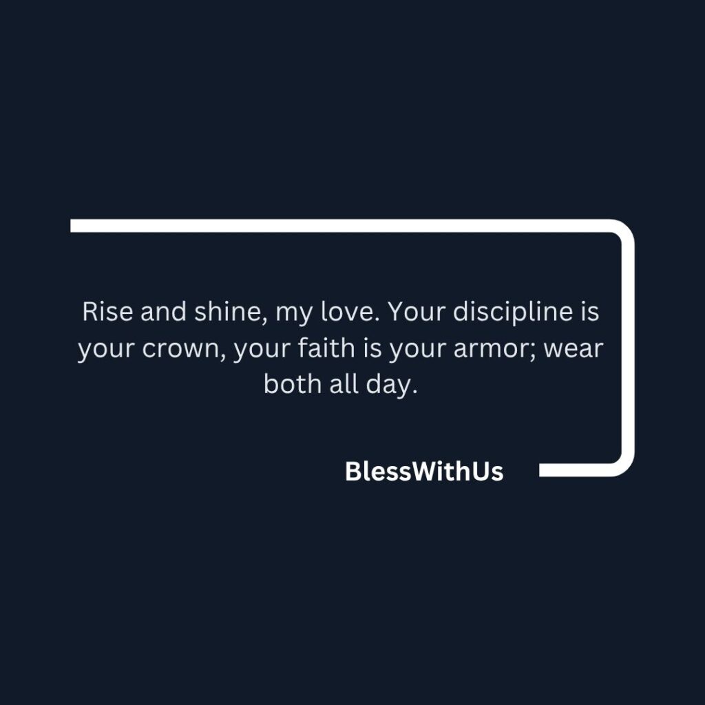 Black Good Morning Quotes for Him King Energy