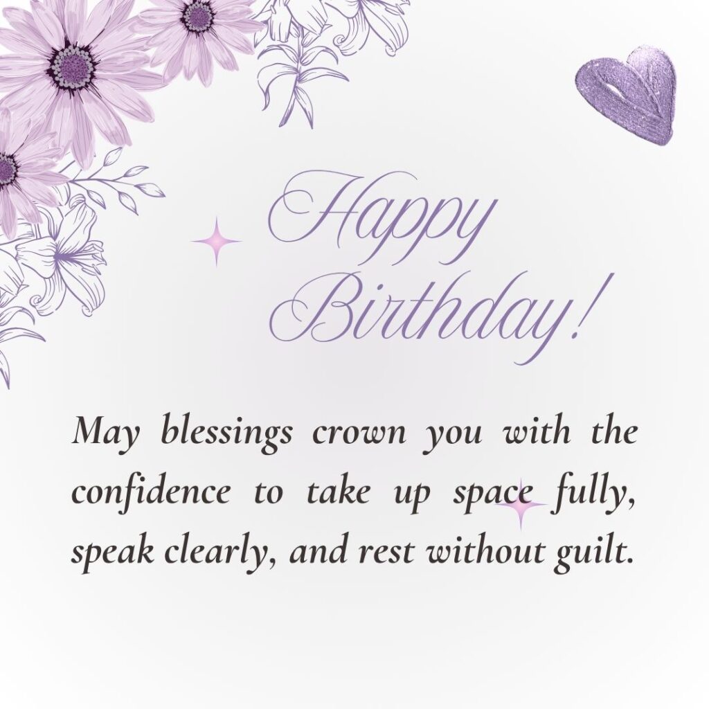 Happy Birthday Blessings for a Female