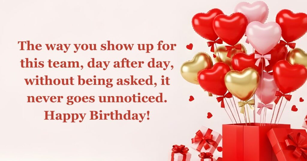 Heartfelt Birthday Wishes for Coworkers