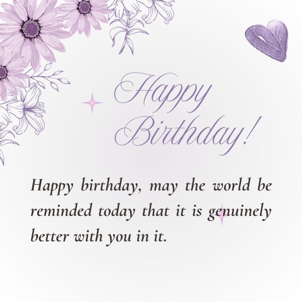 Heartfelt Happy Birthday Blessings & Messages