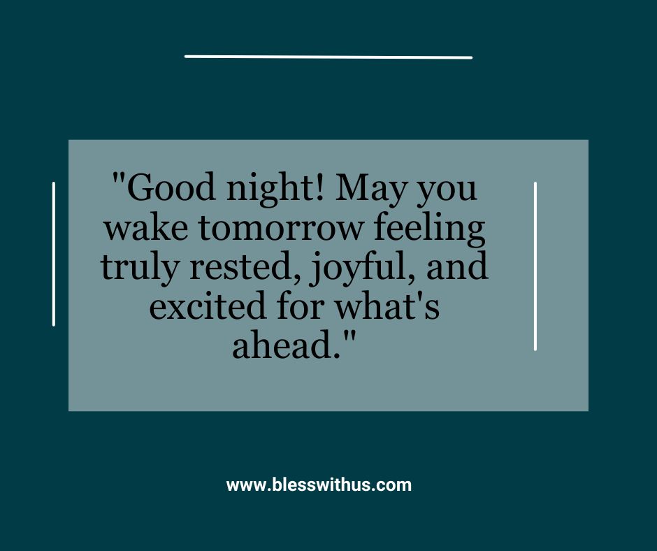 New Week Good Night Blessings