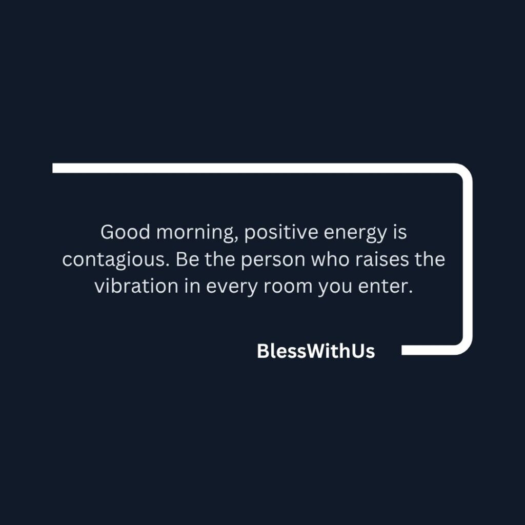 Positive Black Good Morning Quotes