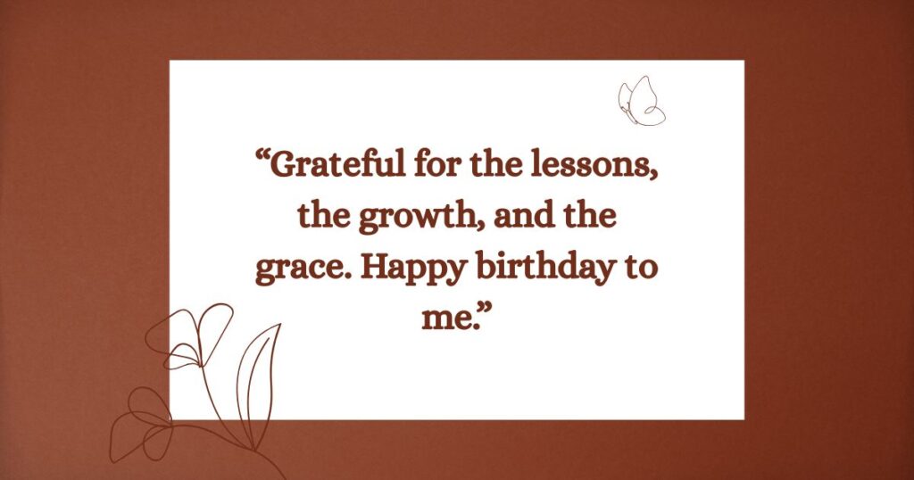 Short Birthday Wishes for Myself