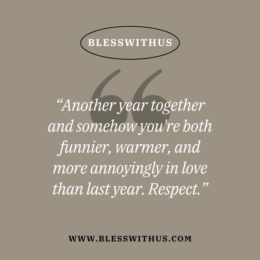 Short Funny Anniversary Quotes for Friends