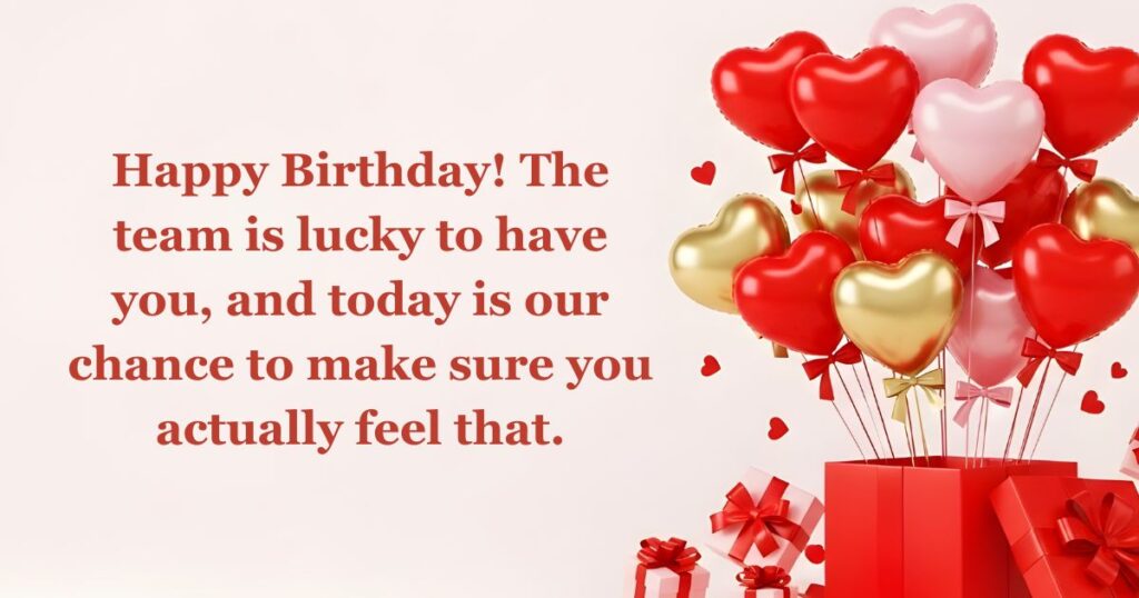 Warm Birthday Messages for a New Coworker