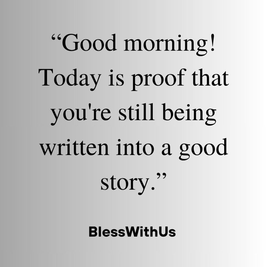 Blessed Sunday Morning