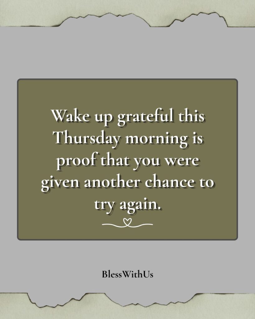 Good Morning Thursday Blessings