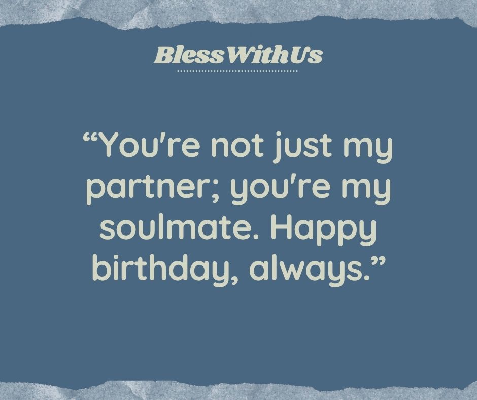 Happy Birthday My Soulmate