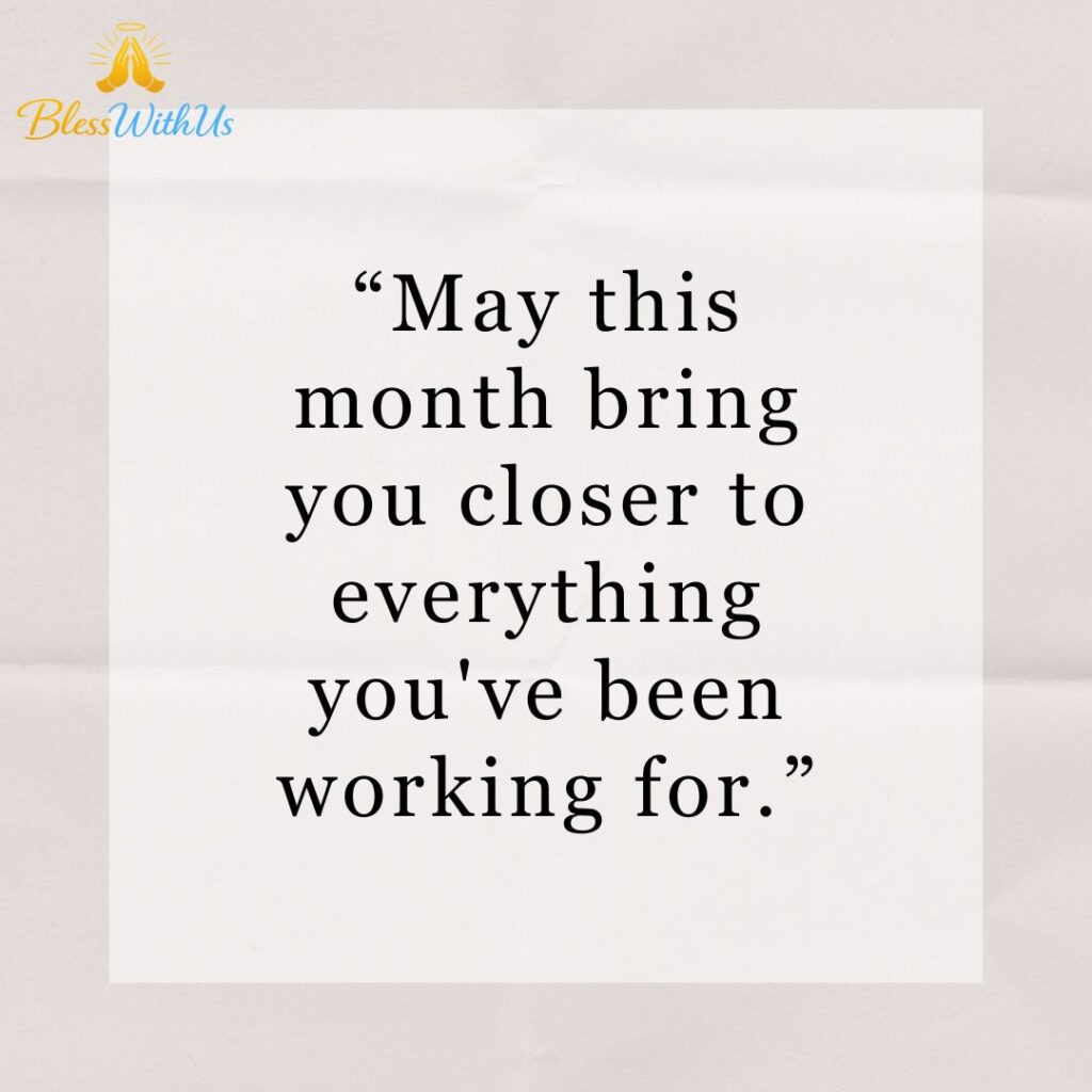 Happy New Month Quotes & Wishes