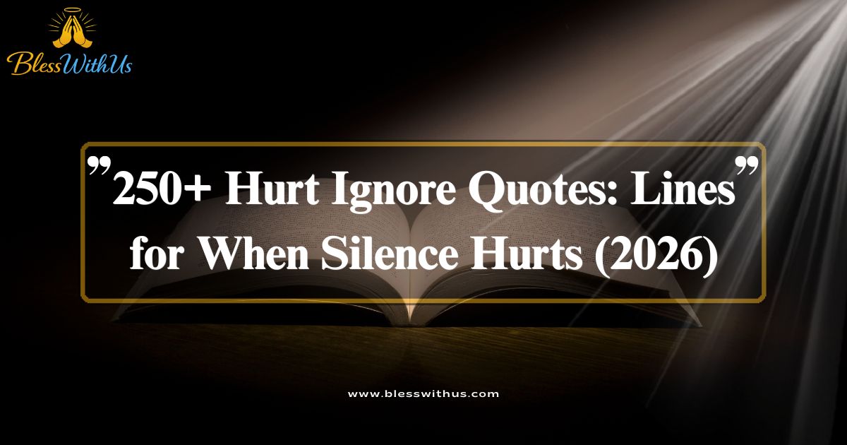 Hurt Ignore Quotes