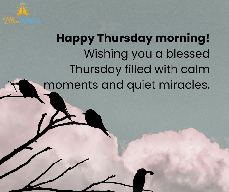 Joyful Thursday Morning Blessings & Prayers