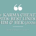 Karma Cheating Quotes