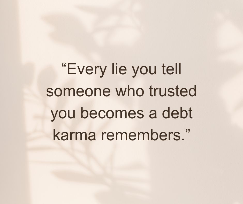 Karma Cheating Quotes for Cheaters