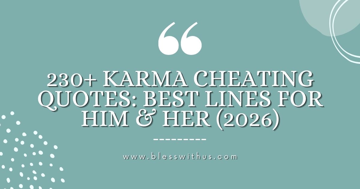 Karma Cheating Quotes