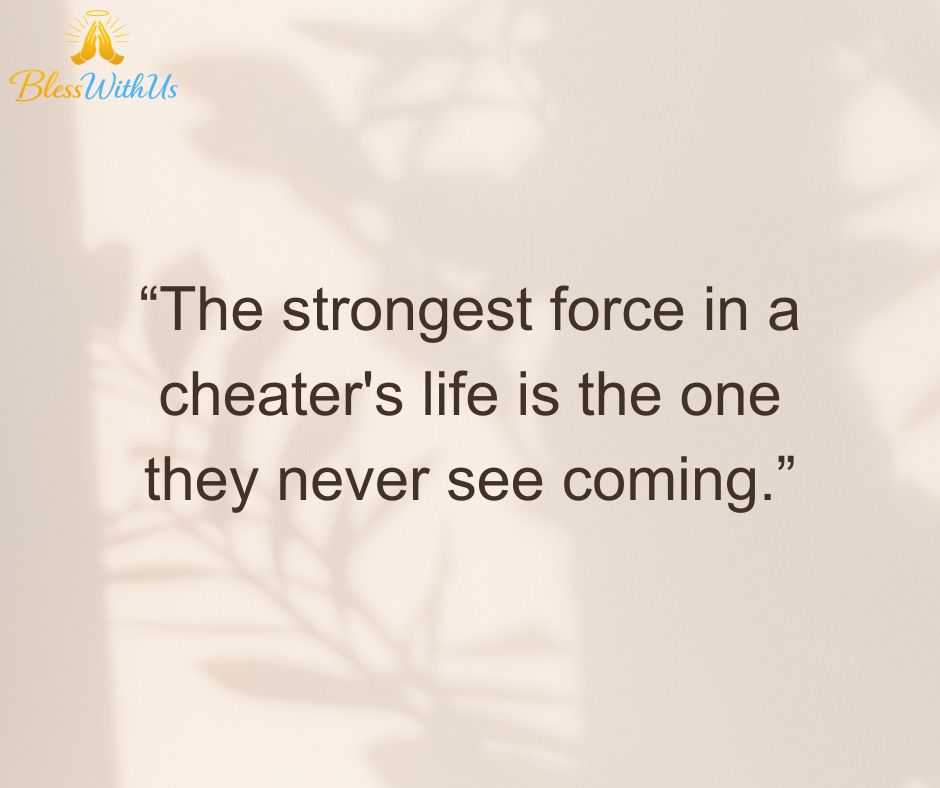Powerful Karma Cheating Quotes