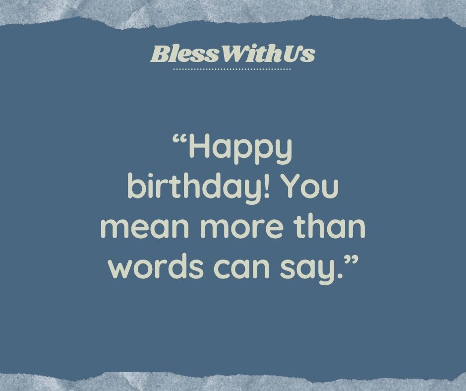 Sentimental Birthday Wishes for Soulmate